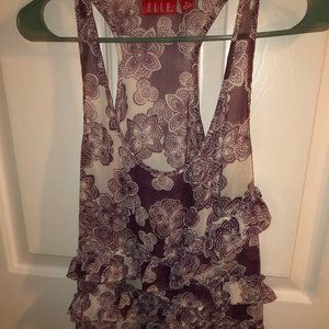 Elle flowered Tank